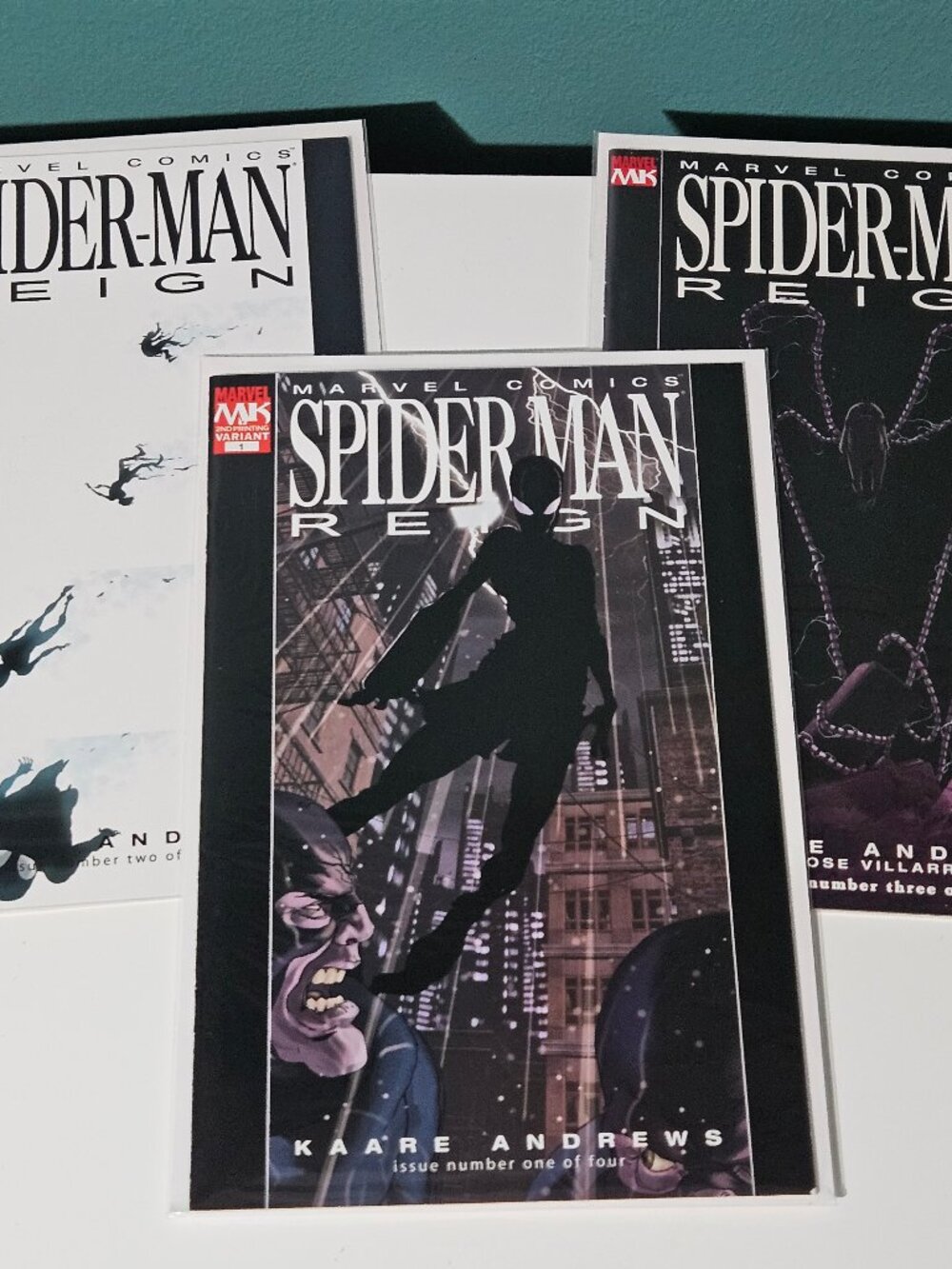 Spider-Man Reign #1-3 (Marvel Comics 2007) VF/NM Lot of 3